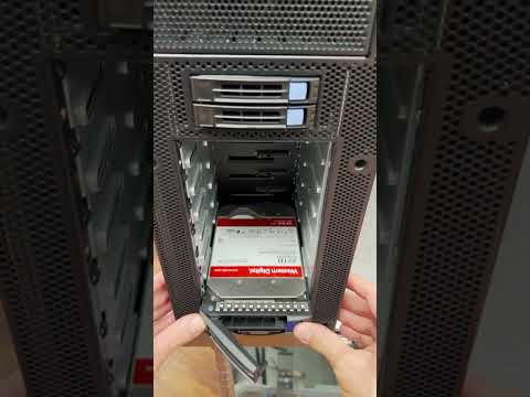 8x WD Red Pro 22TB HDDs going into our AMD Genoa-X EPYC workstation build, Tyan board and chassis.