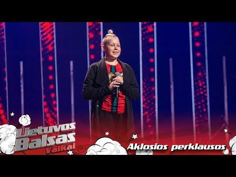 Aronas Valaitis - Love Injected | Aklosios perklausos | Lietuvos Balsas. Vaikai S2