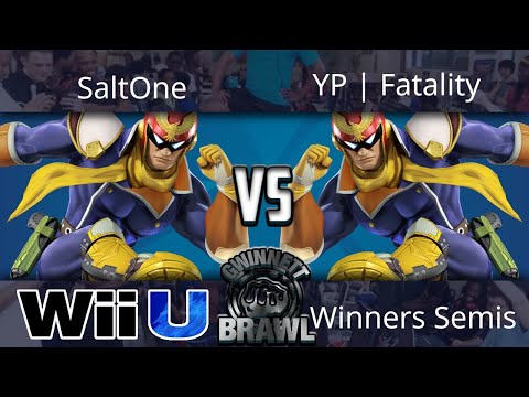 Gwinnet Brawl Sep 2017 - SaltOne (Falcon) vs YP | Fatality (Falcon) - Smash 4 Winners Semis