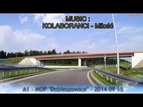 miejsca obsługi podróżnych na A1 - MOPy Rowień Wschód Wieszowa Dobieszowice