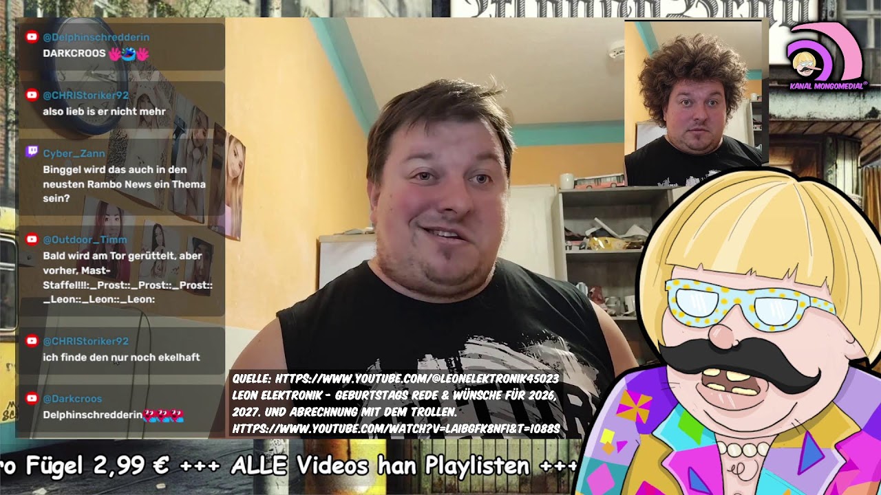 Mongers und LEON ELEKTRONIKs Geburtstagsabrechnung!