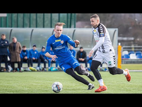 2023-01-14 Puszcza Niepołomice - Sandecja Nowy Sącz 1-0 (0-0), sparing - skrót meczu