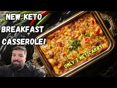 This is the perfect Cottage Cheese Keto Egg Casserole for Meal Prep!
