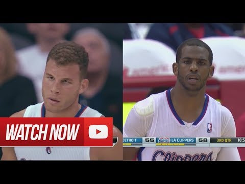 2014.03.22 - Chris Paul & Blake Griffin Full Combined Highlights vs Pistons