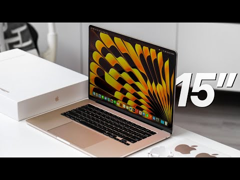 MacBook Air 15" Unboxing - STARLIGHT