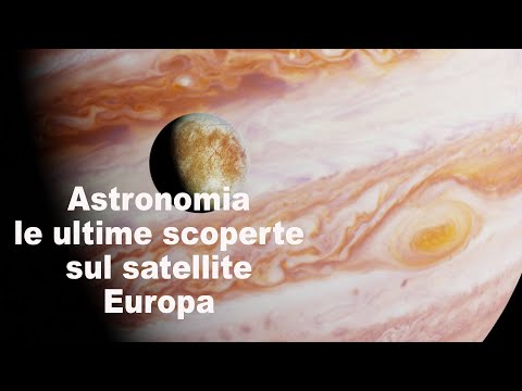 ASTRONOMIA: le nuove scoperte fatte sul satellite di Giove "Europa" e alcune sue foto. Alex P.