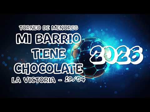 TORNEO DE MENORES - MI BARRIO TIENE CHOCOLATE - Unión San Luis VS Talento de Calle - Sub 14