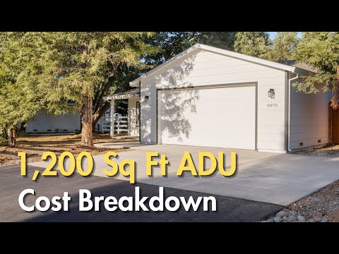 1200 Sq Ft New ADU Construction | Full Cost Breakdown 
