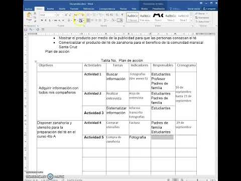 , title : 'Construir tabla plan de acción y cronograma de actividades'