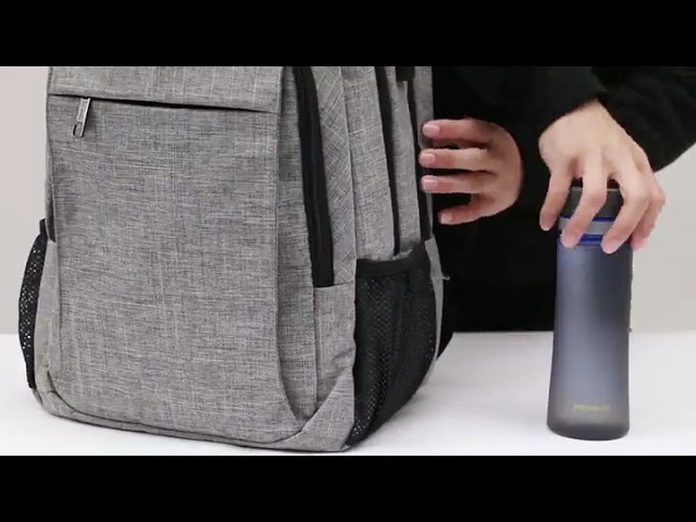 Vídeo relacionado con MATEIN Mochila Portatil 15.6, Mochila Ordenador Portatil Mujer Antirrobo Impermeable con Puerto de Carga USB Ligera Laptop Backpack para Negocios, Trabajo, Viaje y Universidad, Beige-Marrón