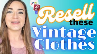 Best Vintage Clothes To Resell (in 2024) | Flip These Brands On eBay, Poshmark, Mercari, Depop