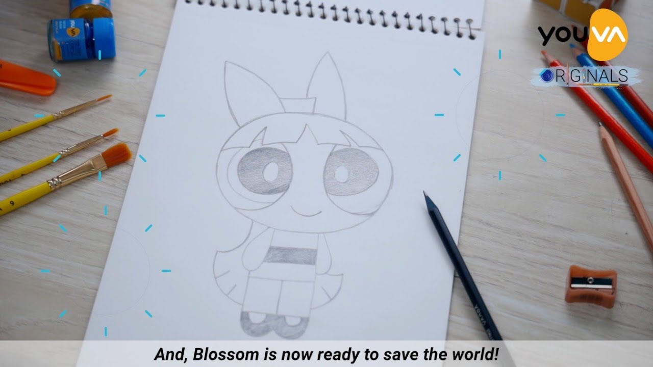 Youva Originals | Episode 1 | How to sketch your favourite cartoon | Blossoms