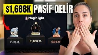 Bir Kez Oluştur, Sürekli Kazan💵 MagicLight AI ile Pasif Gelir Nasıl Ku