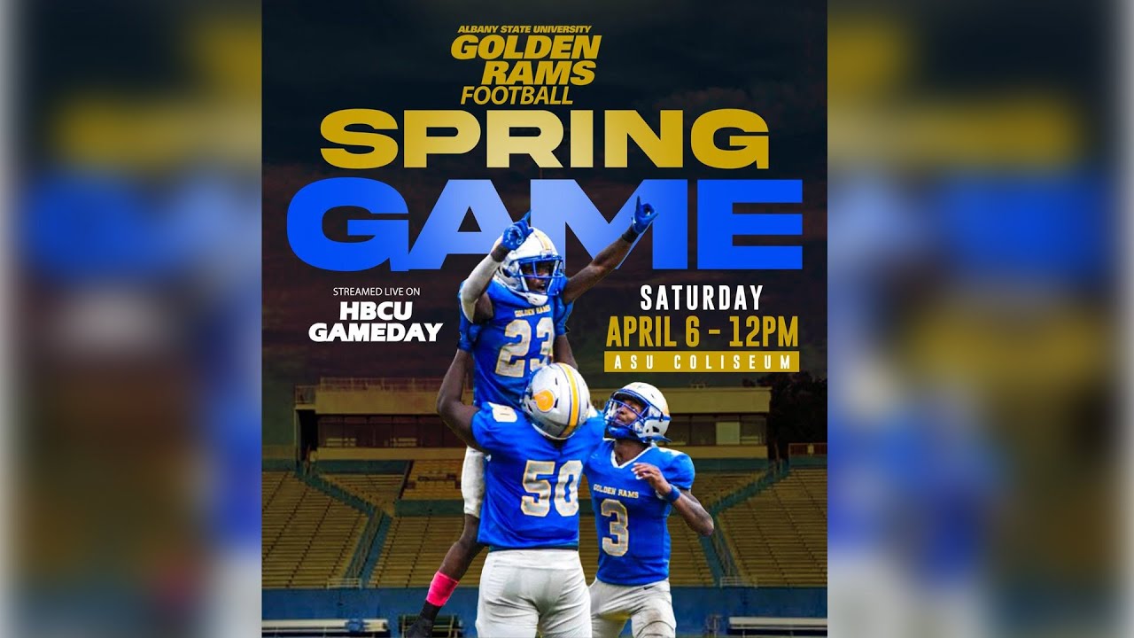 Albany State Golden Rams Spring Game Live!  | HBCUGameDay.com