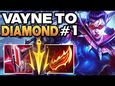 Buffed Vayne is INSANE - Vayne Unranked to Diamond #1 | League of Legends
