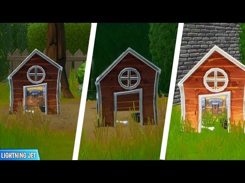 Destroy Dog Houses All Locations - Fortnite Challenge