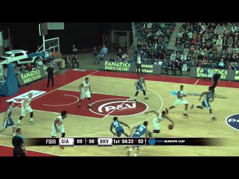 GAME HIGHLIGHTS | Port of Antwerp Giants vs BK Ventspils (LV) - Carleton Scott