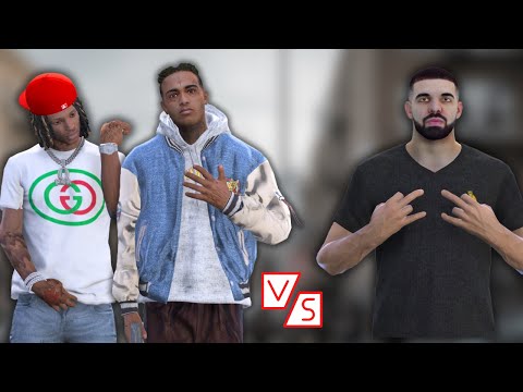 King Von & XXXTentacion VS Drake  (GTA) 🔥🔥