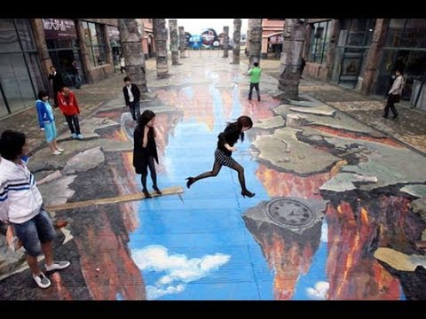 BEST Of 3D Street Art Illusions 2017 -  Original Version  -
