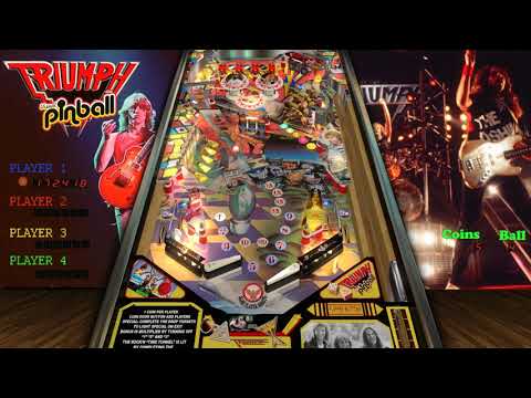 Thumbnail for Triumph Band Pinball VPX by Triumph (band)