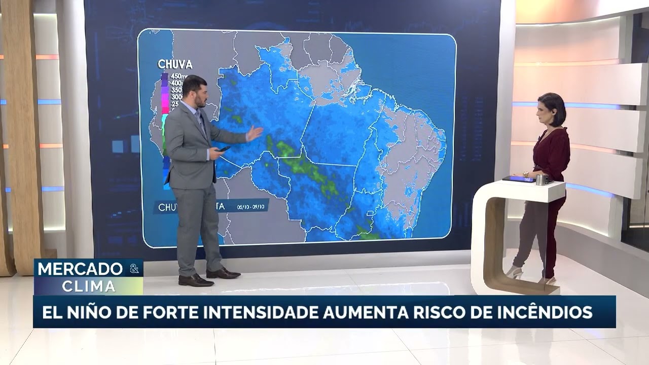 El Niño forte aumenta risco de incêndios em algumas regiões do país