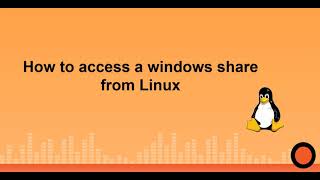How to access windows share from linux (Demo)