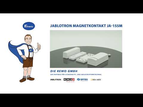 JABLOTRON Mini - Funk - Magnetkontakt JA-155M für Fenster und Türen - Smarte Innovation die schützt!