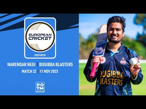 POTM: N.Negi - MAR vs BBL | Highlights | ECS Malta, Encore | 11 Nov 2023 | ECS23.958