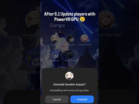 PowerVR GPU Users... It's over 💀 | Genshin  Impact 6.1 Update