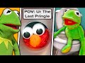 Tik Tok Memes Kermit The Frog And Elmo Sent Me Brain Rot Edition