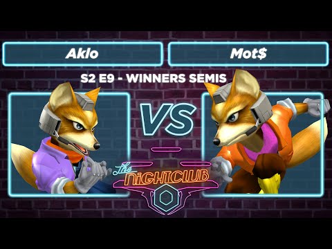The Nightclub S2E9: Mot$ (Red) vs Aklo (Blue) - Winners Semis SSBM