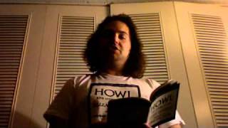 Howl by Allen Ginsberg(parts 2,3 & Footnote to Howl)