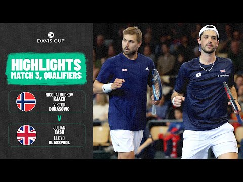 Cash and Glasspool WIN IT! | Norway v Great Britain | 2026 Davis Cup Qualifiers 1st Round Highlights