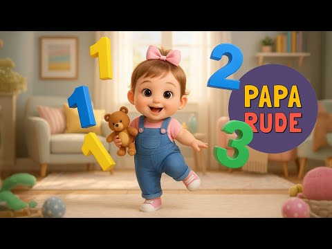 Cifrele Dansează 🔢 Învățăm să Numărăm 1-10 | Cântec pentru Copii Paparude
