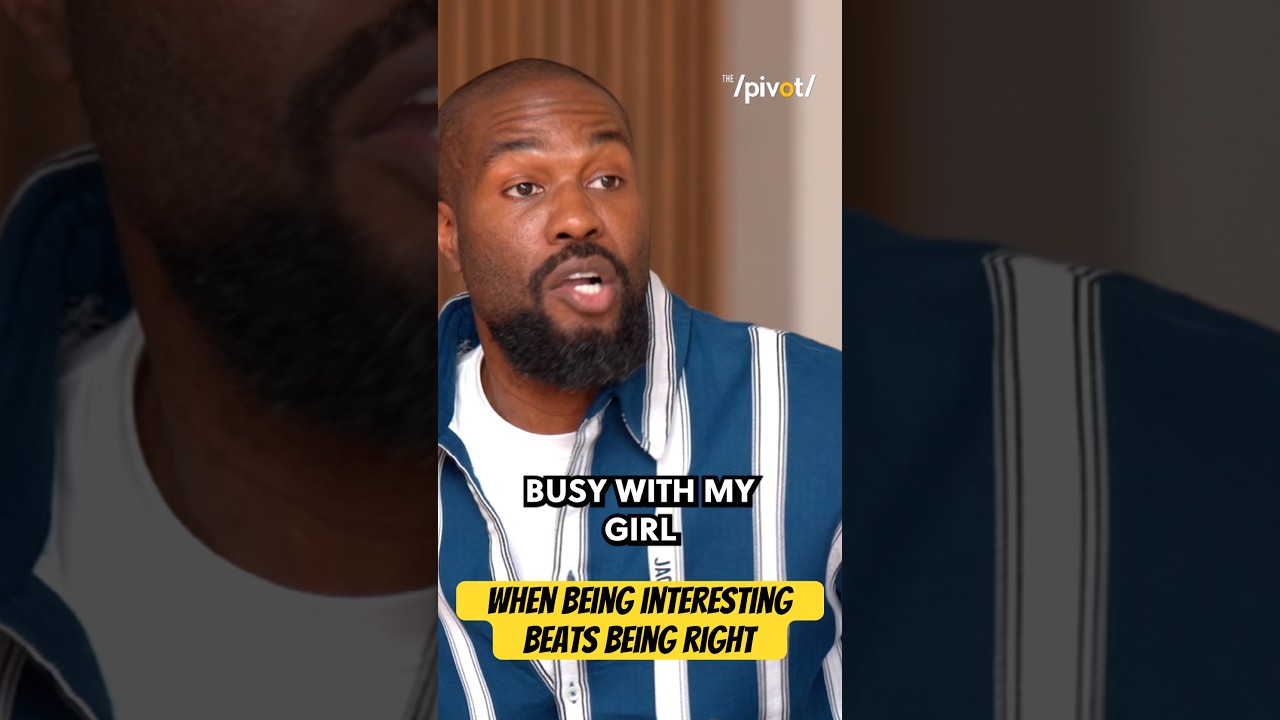 When you have to be interesting and can’t always be right- the key to being successful at times