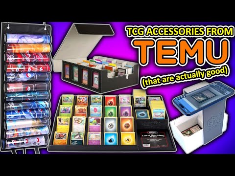 TEMU Card Accessories Haul! - Actually Worth Buying?