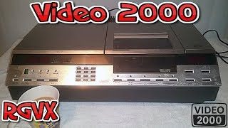 Philips Video 2000 : VR2022 Player Restoration Part 1 : Repair Advice Needed