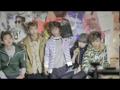 130502 High Cut vol.99 B.A.P Photoshoot BTS