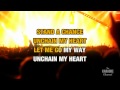 Unchain My Heart in the Style of 