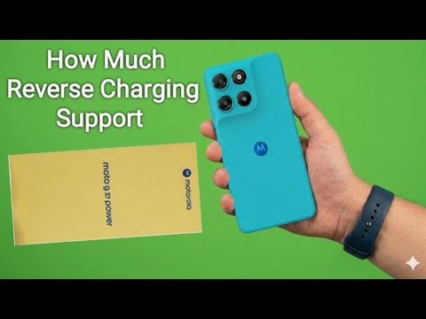 Thumbnail for How much reverse charging support in Motorola G37 Power