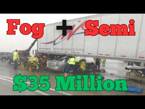 Iowa Jury Awards $35M After Devastating Fog Crash