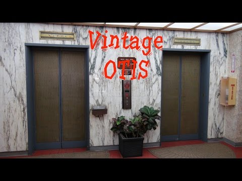 Vintage Otis Traction Elevator at Petroleum Center San Antonio TX