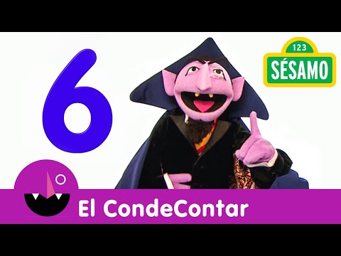 Sésamo: Contando el número 6 con El Conde Contar.