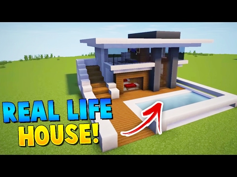 OMG! We Built Our Real Life House in Minecraft!