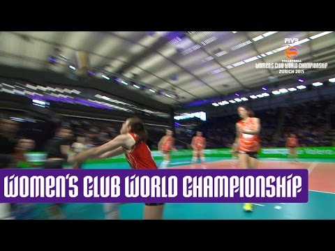 Olesia Rykhliuk earns Volero Zurich a crucial set point