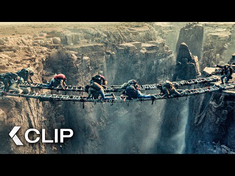 Crossing The Ladder During Earthquakes Scene - GREENLAND 2: MIGRATION (2026)