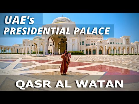 The Presidential Palace of the UAE: Qasr Al Watan | Abu Dhabi