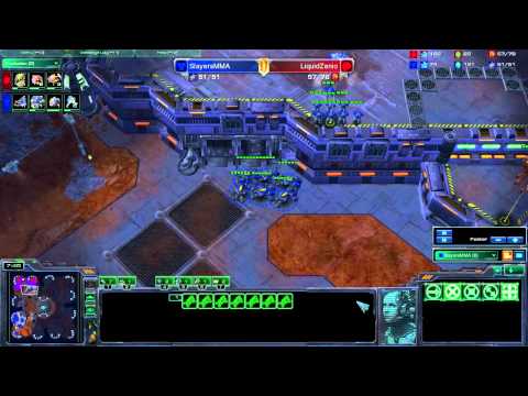 SC2 IEM Kiev 2012 semifinal MMA (T) vs Zenio (Z) - game 3: MMA's POV