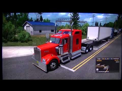 MongoTV_3823 - Mongo Games - American Truck Simulator - Part 181 - Trucker Olsen
