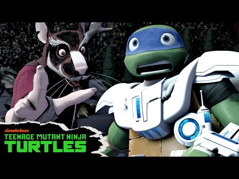 The Turtles Time Travel To Save Splinter! ⏰ | Full Scene | Teenage Mutant Ninja Turtles